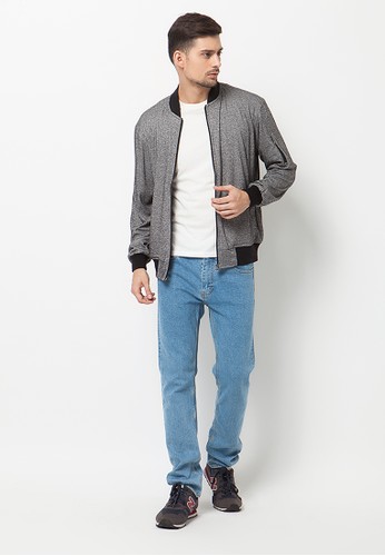 Jual Rallies Rallies Knit Grey Jacket Original  ZALORA 