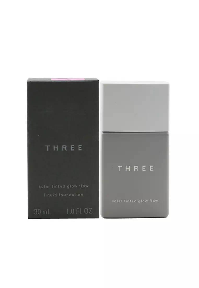 Discount on THREE  shoes - SKU: Three - Solar Tinted Glow Flow Liquid Foundation Spf 50 - # 04 30ml/1oz