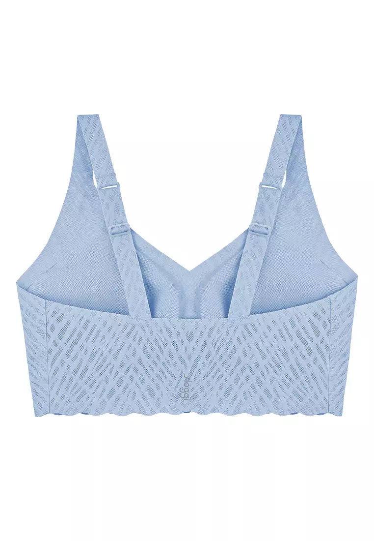 Sloggi Zero Feel Bliss Bralette for Women - Bluish Gray