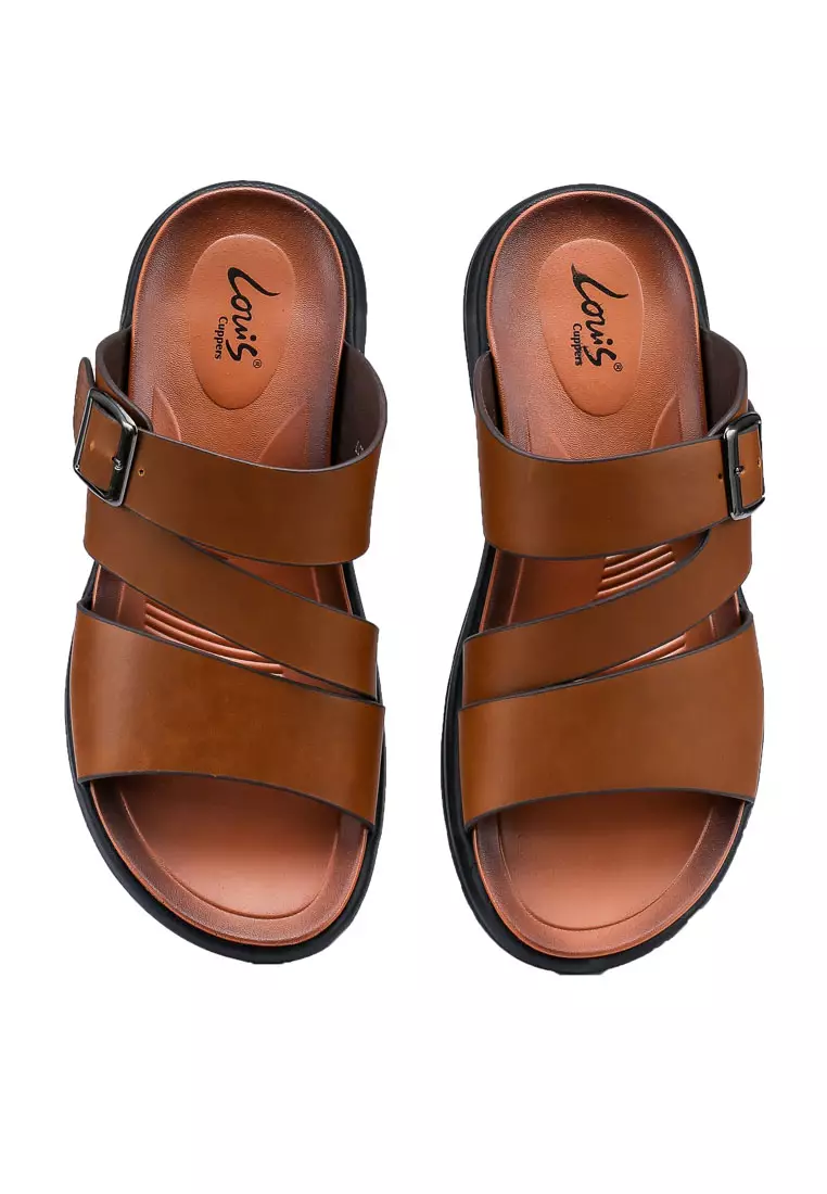 Buy Louis Cuppers Triple Strap Sandals 2025 Online ZALORA