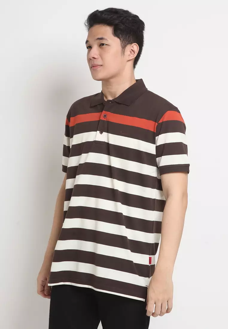 POLICE Polo Shirt Krah Polos Pria 207650011