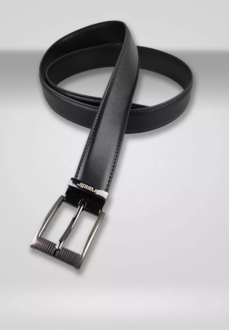 Grandir Ikat Pinggang Pria Kulit Sintetis Premium Sabuk Gesper Men Belt P