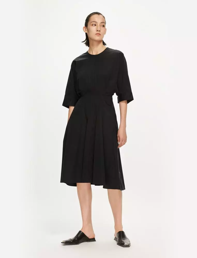 JNBY Women's Waist Cinch Ladylike Dress