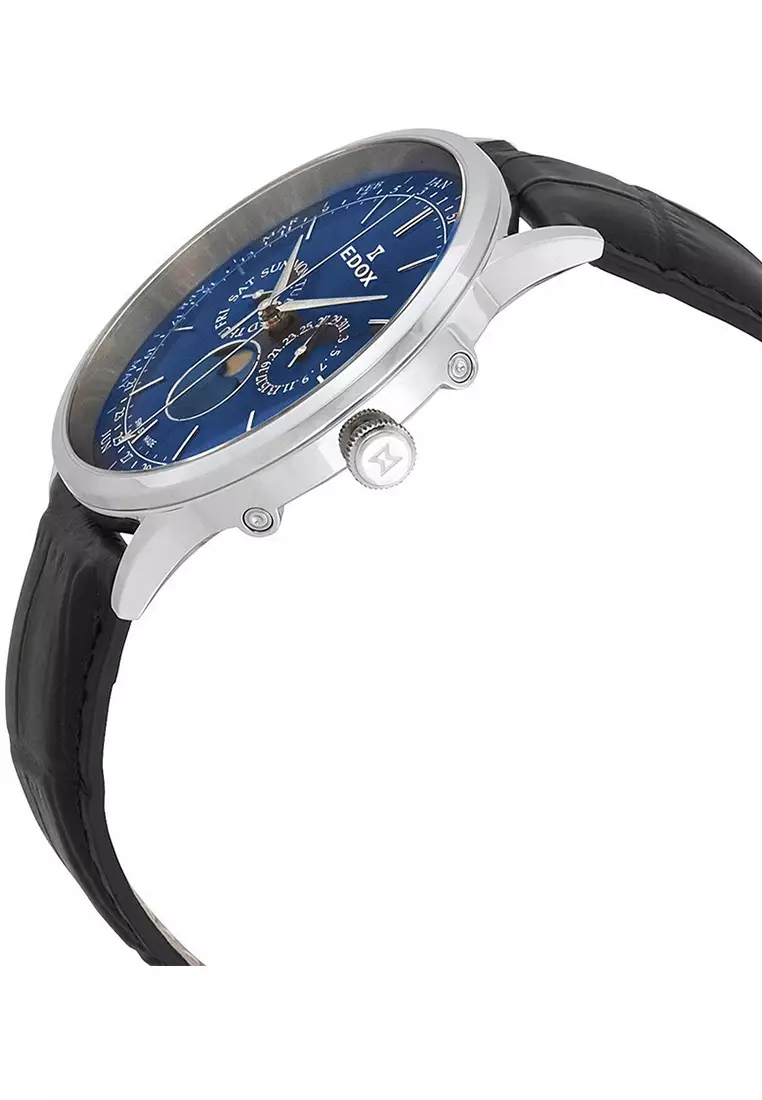 Jam Tangan Pria Edox Les Bemonts EX 10236 3C BUIN