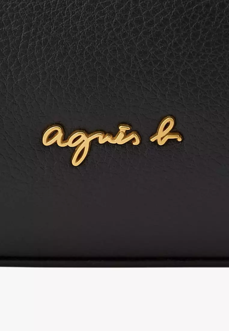 Buy agnès b. Christelle Leather Tote Bag 2026 Online | ZALORA
