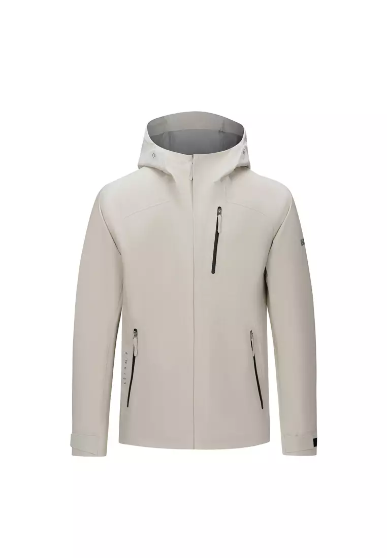 MEN'S K-WEISS WATER REPELLENT HOODED JACKET