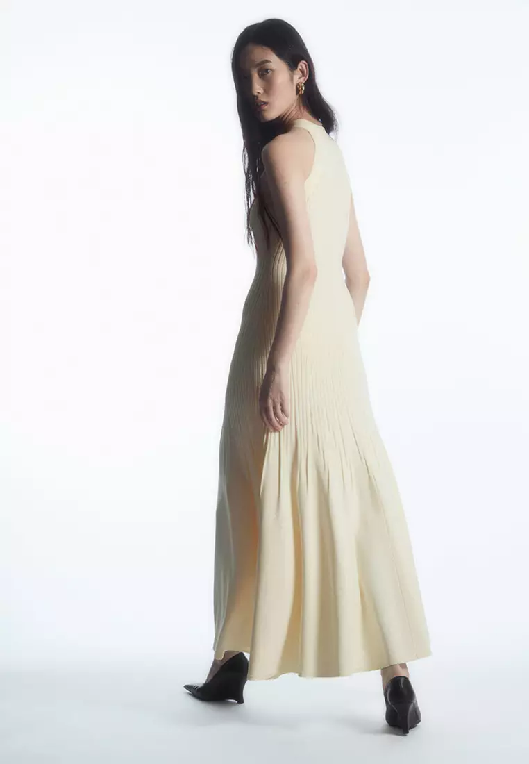 Cos ribbed cotton top dress