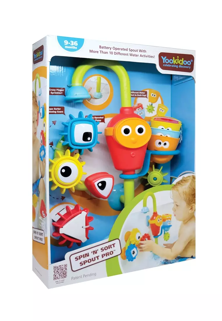 Yookidoo spin n spout pro new arrivals