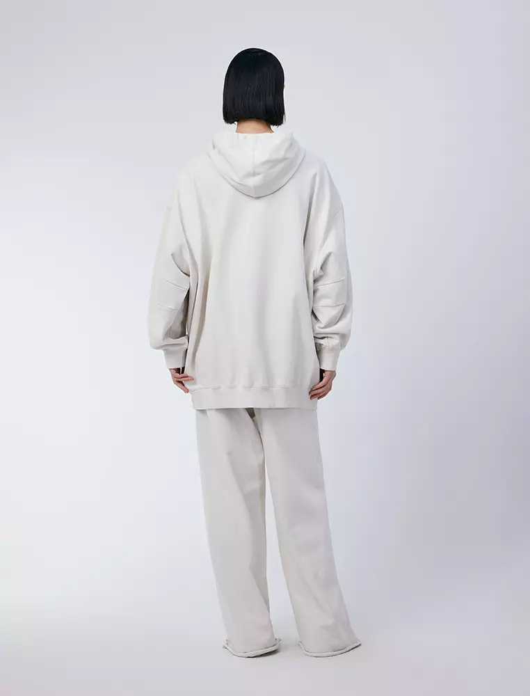 Hooded Loose Fit Pullover Hoodie