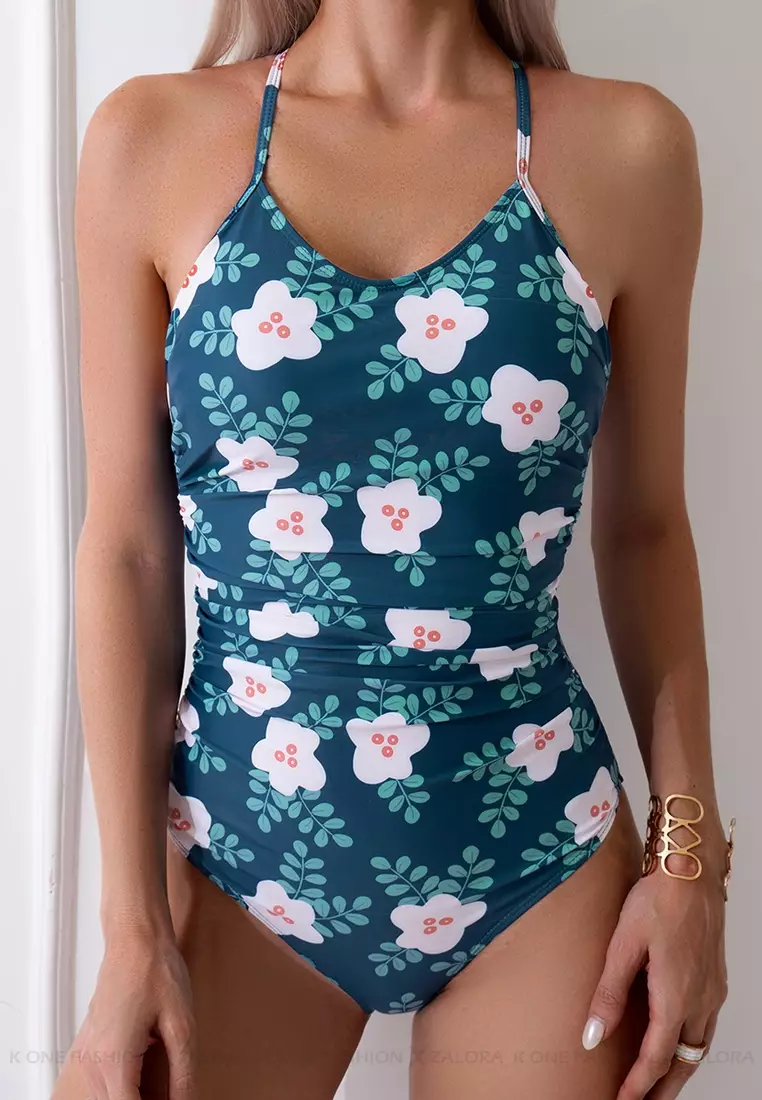 Sexy Suspender One-Piece Bikini Swimsuit