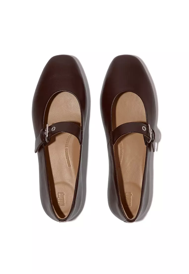 Delicato Soft Leather Mary Janes