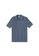 MANGO Man 藍色 Textured Knit Cotton Polo Shirt E9119AAD7A4EDDGS_7