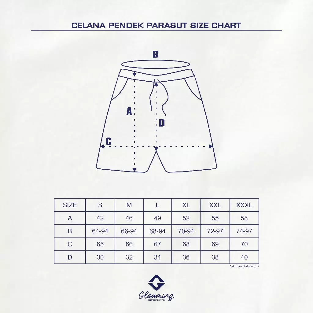 Lavora Boardshort Celana Pendek Basic Shorts Army