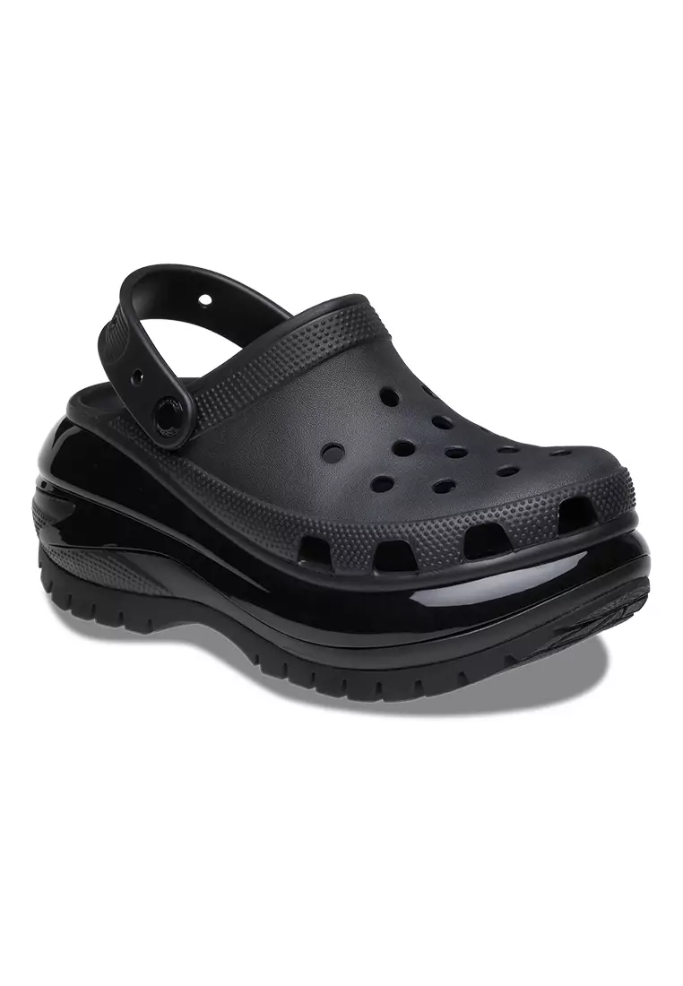 Crocs Unisex Mega Crush Clog - Black