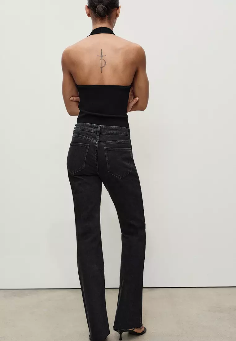 Fiona Flared Mid-Rise Jeans