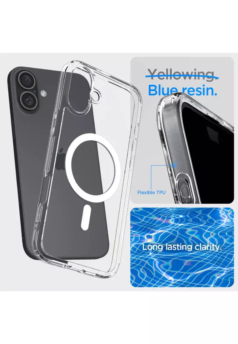 Buy Spigen Spigen iPhone 16 Case Ultra Hybrid MagFit White 2024 Online