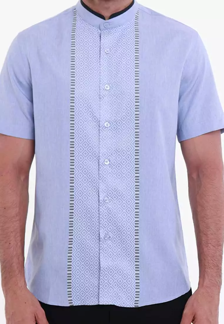 MAGINOT BILALBLUE Koko Slim Fit Lengan Pendek