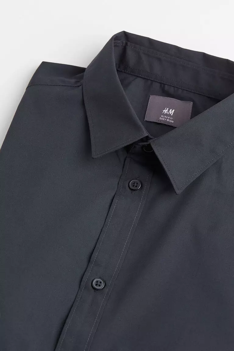 FRAME SLIM TD EASY IRON SHIRT