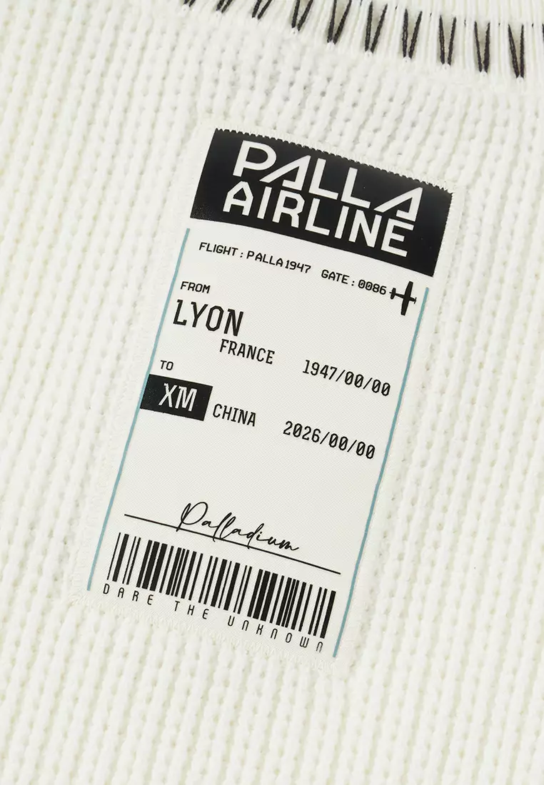 男裝 PALLADIUM LOGO 明線冷衫 針織衣