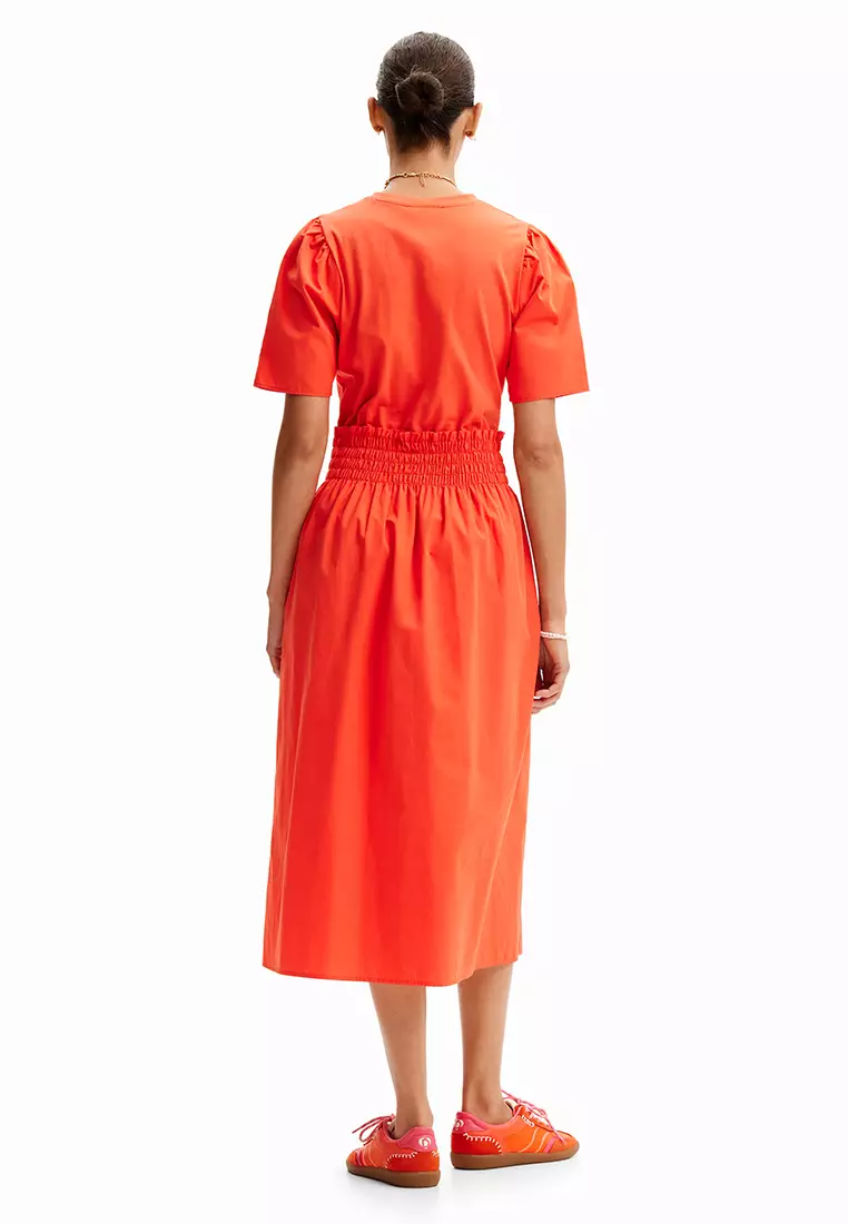 Buy Desigual Desigual Woman Plain combination midi 2025