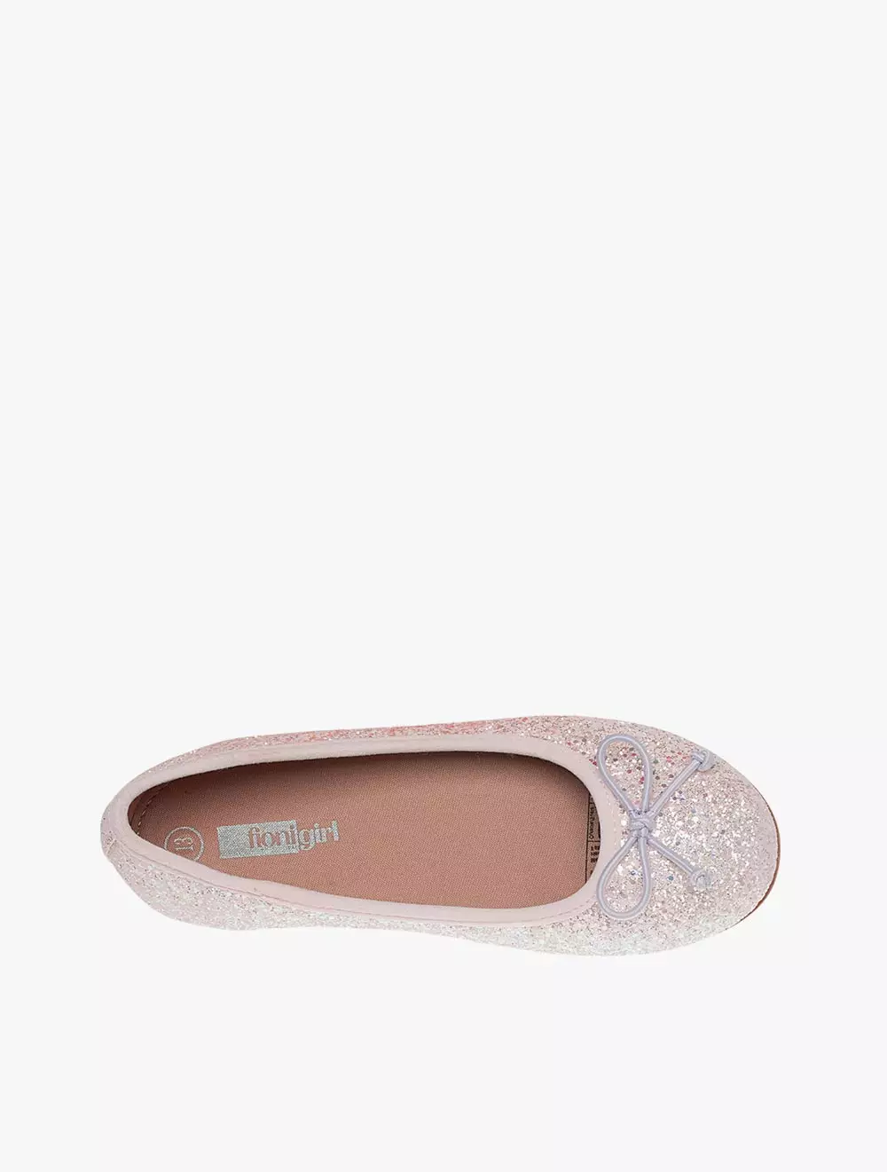 Payless Fiona Girl Childrens Amira Youth MJ Flats - Light Pink_07
