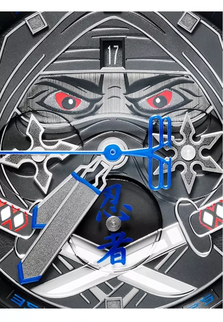 BOLT-68 LIMITED EDITION NINJA BLACK QUARTZ 45mm (BS45CHPBA.069-1.12)
