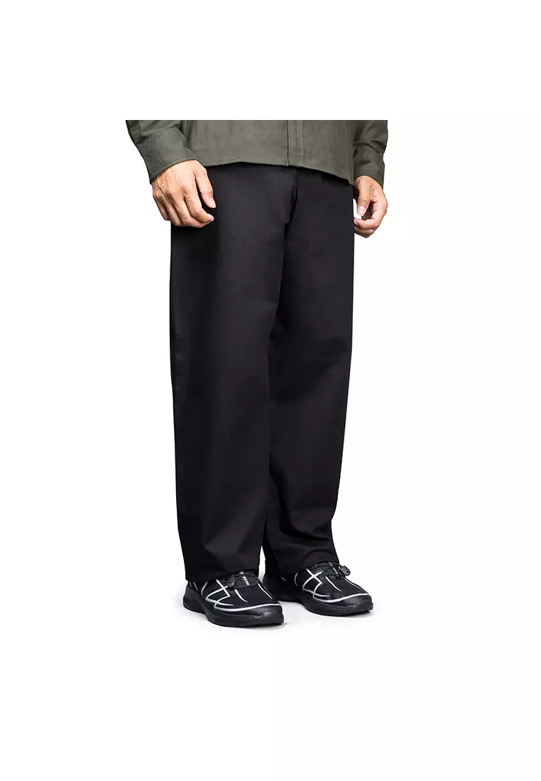 Gloaming Celana Panjang Relaxed Wide Black