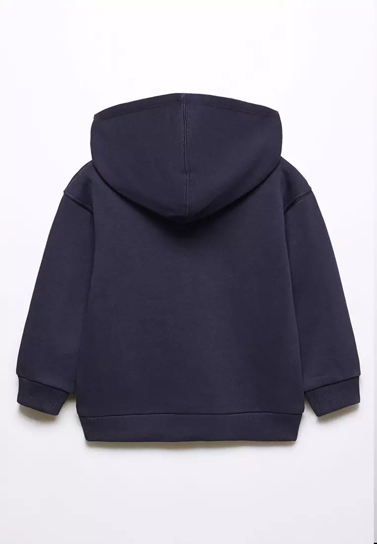 Childrens navy blue hoodie sales