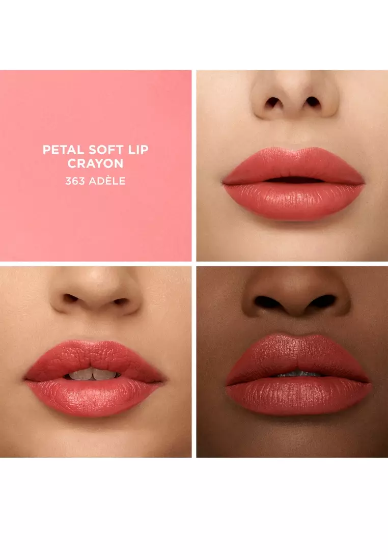 Petal Soft Lipstick Crayon - 363 Adèle Bright Warm Coral