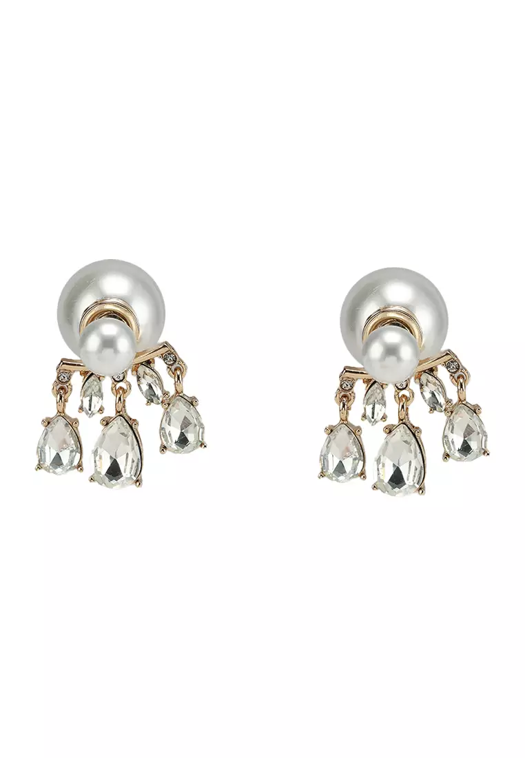 Aldo pearl earrings clearance