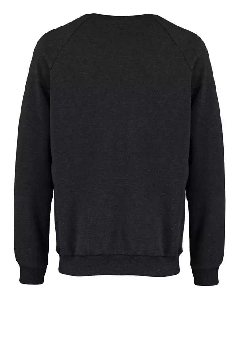 Anthracite Melange Regular/Normal Cut Fleece Inside/Warm Sweatshirt TMNAW23SW00189