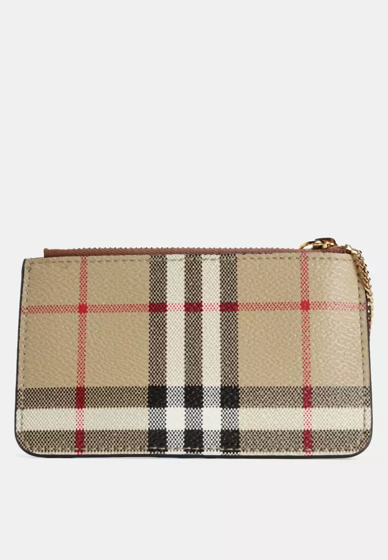 【新品未使用】Burberry Coin case Nova Check Burberry Check Strap Coin Case 2026 | Buy Burberry Online | ZALORA