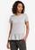 SISLEY grey Ruffled T-Shirt 1B494AAD043DEAGS_1