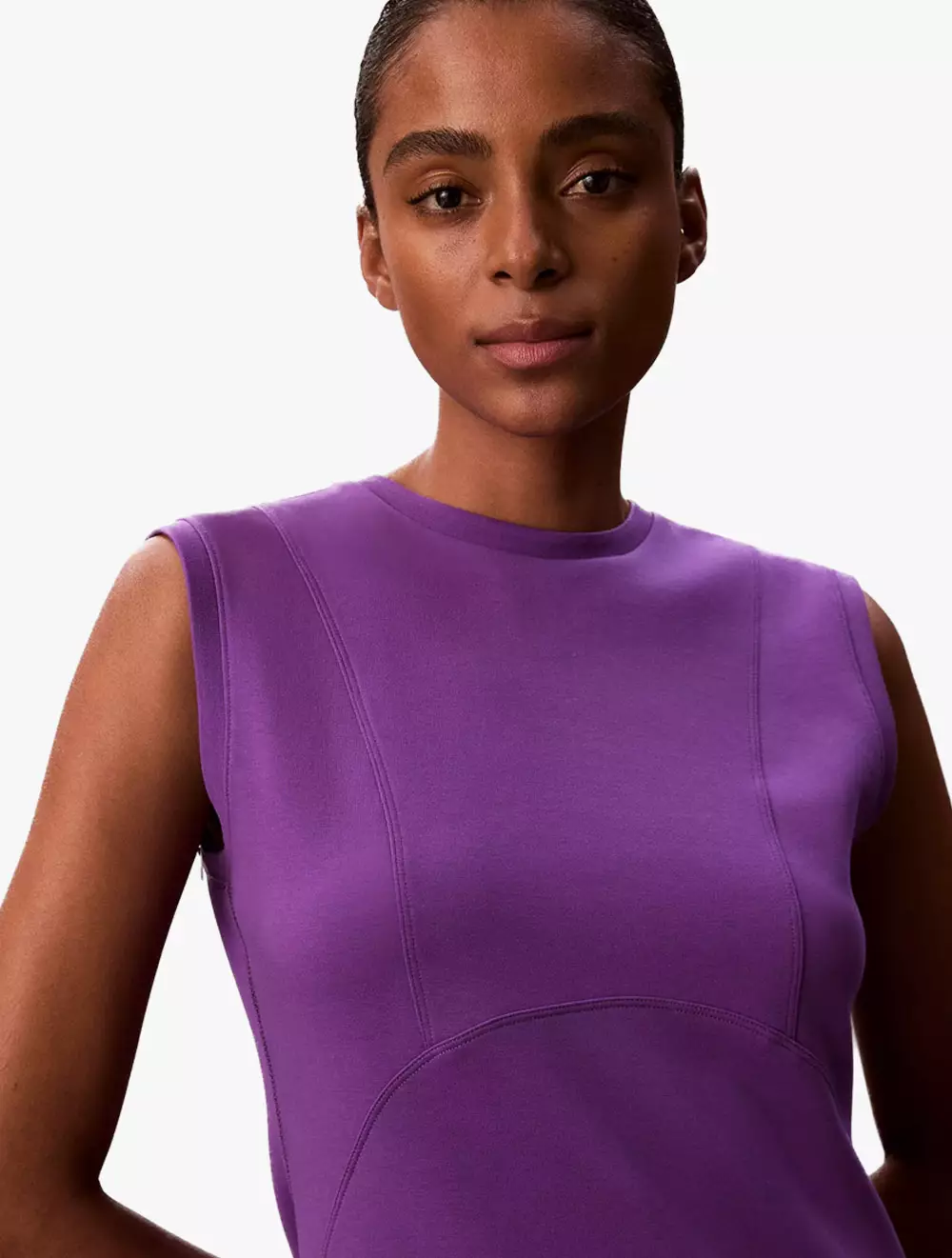 Calvin Klein - Scuba Sleeveless Mini Dress