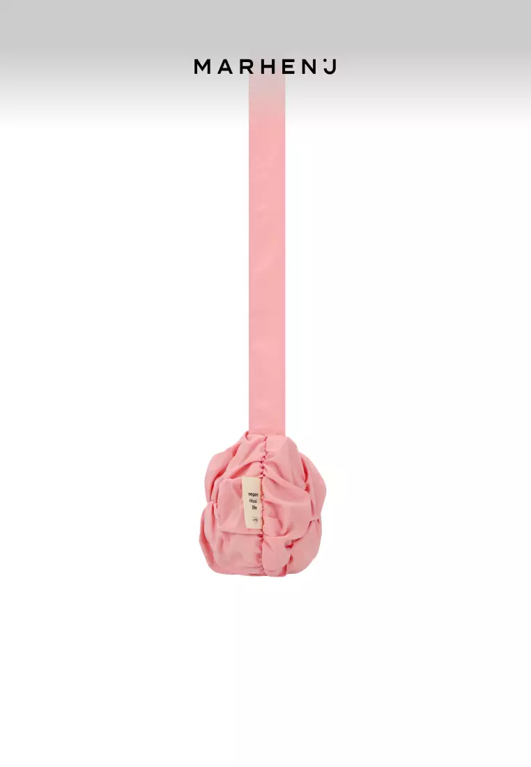 POPCORN SWING MINI Nylon Crossbody Bag Milky Pink