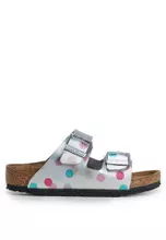 Electric Metallic Dots Silver