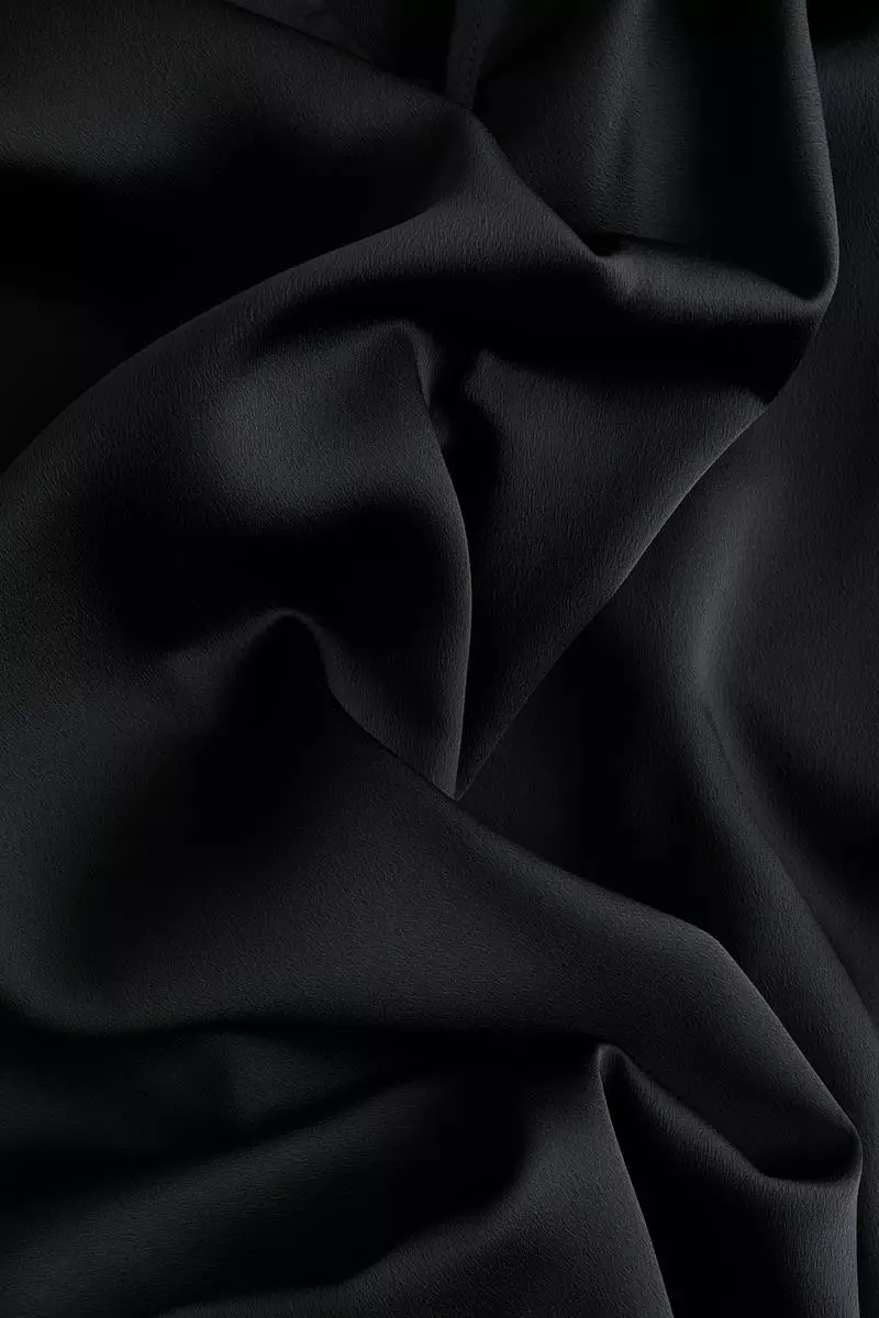 Scarf-detail satin dress