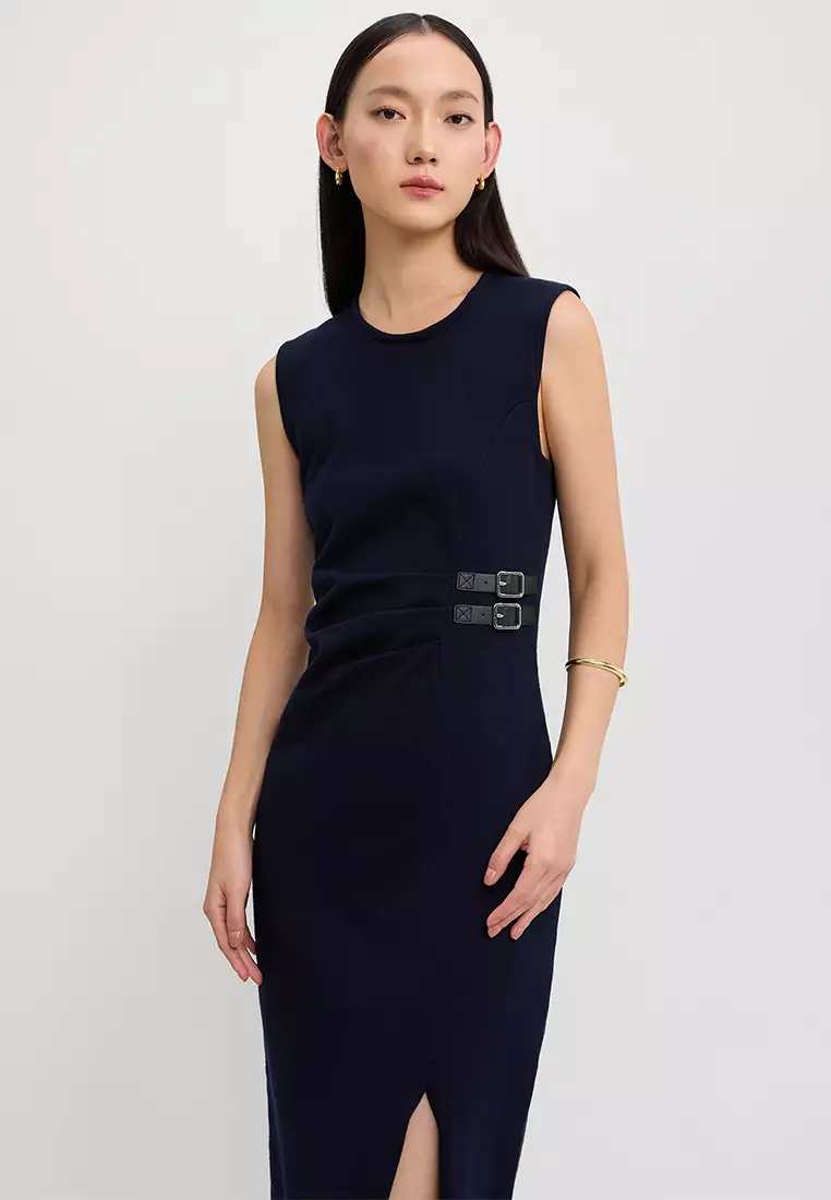 Belted Midi Dress
