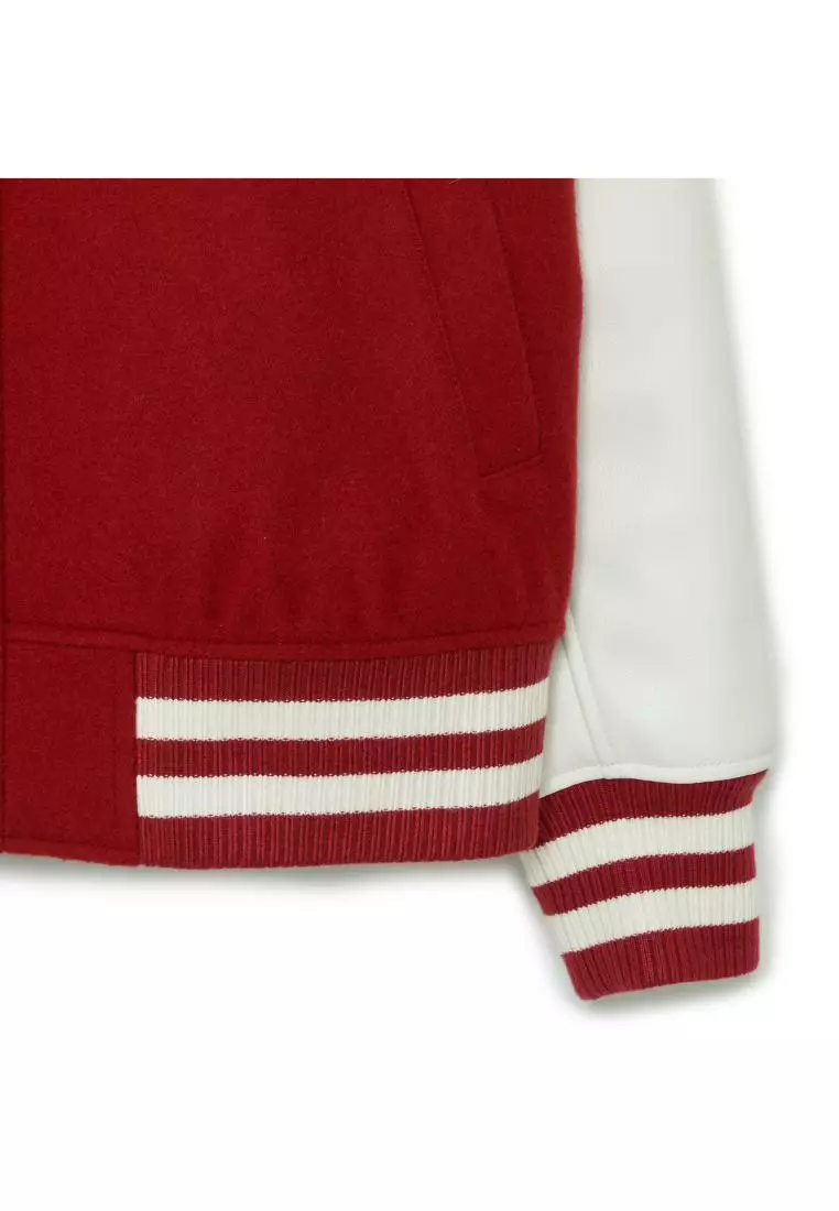 WOOL BASIC VARSITY JACKET CLEVELAND INDIANS