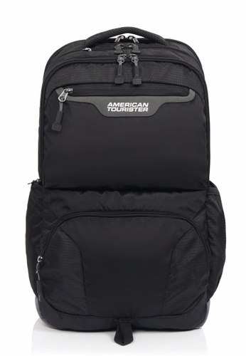 american tourister scout backpack 4 grey black