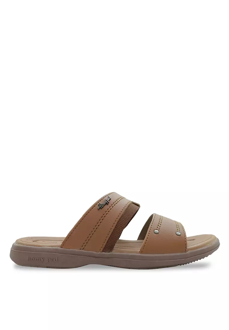 Homyped Pria Sandal-Alvares02-Sawo