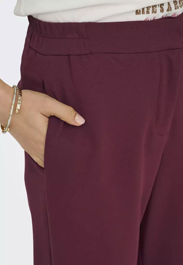 Winner High Waist Straight Trousers