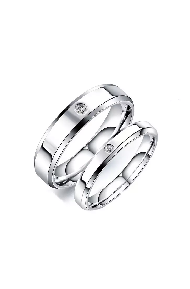 Cz cheap band ring