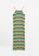 LC WAIKIKI orange Square Collar Striped Strap Women's Dress 8C40DAA61687A9GS_1