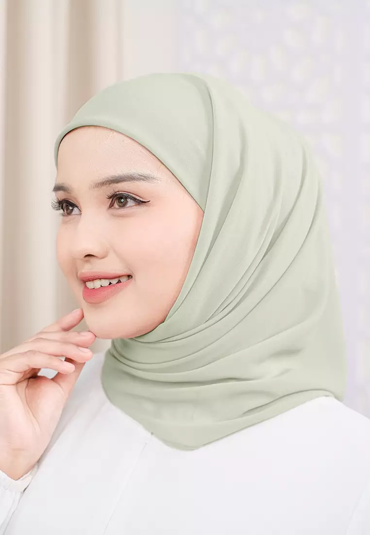 HIJAB INSTAN ALINE - DUSTY SAGE