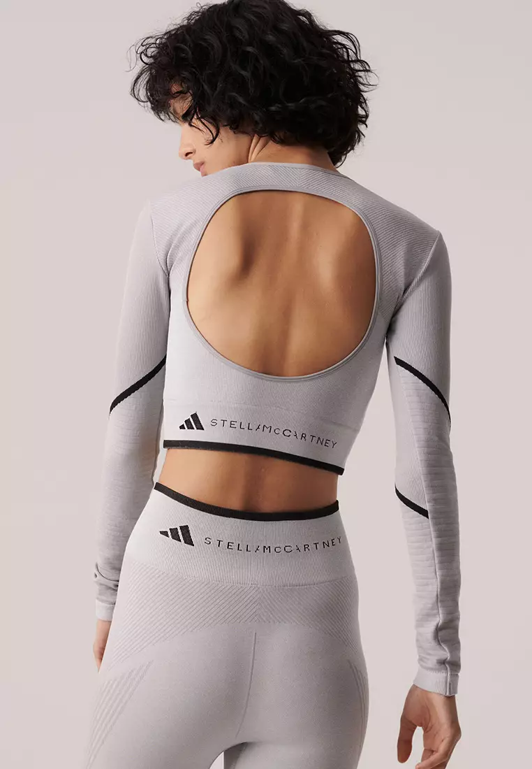 Adidas By Stella Mccartney Truestrength Seamless Yoga Leggings In