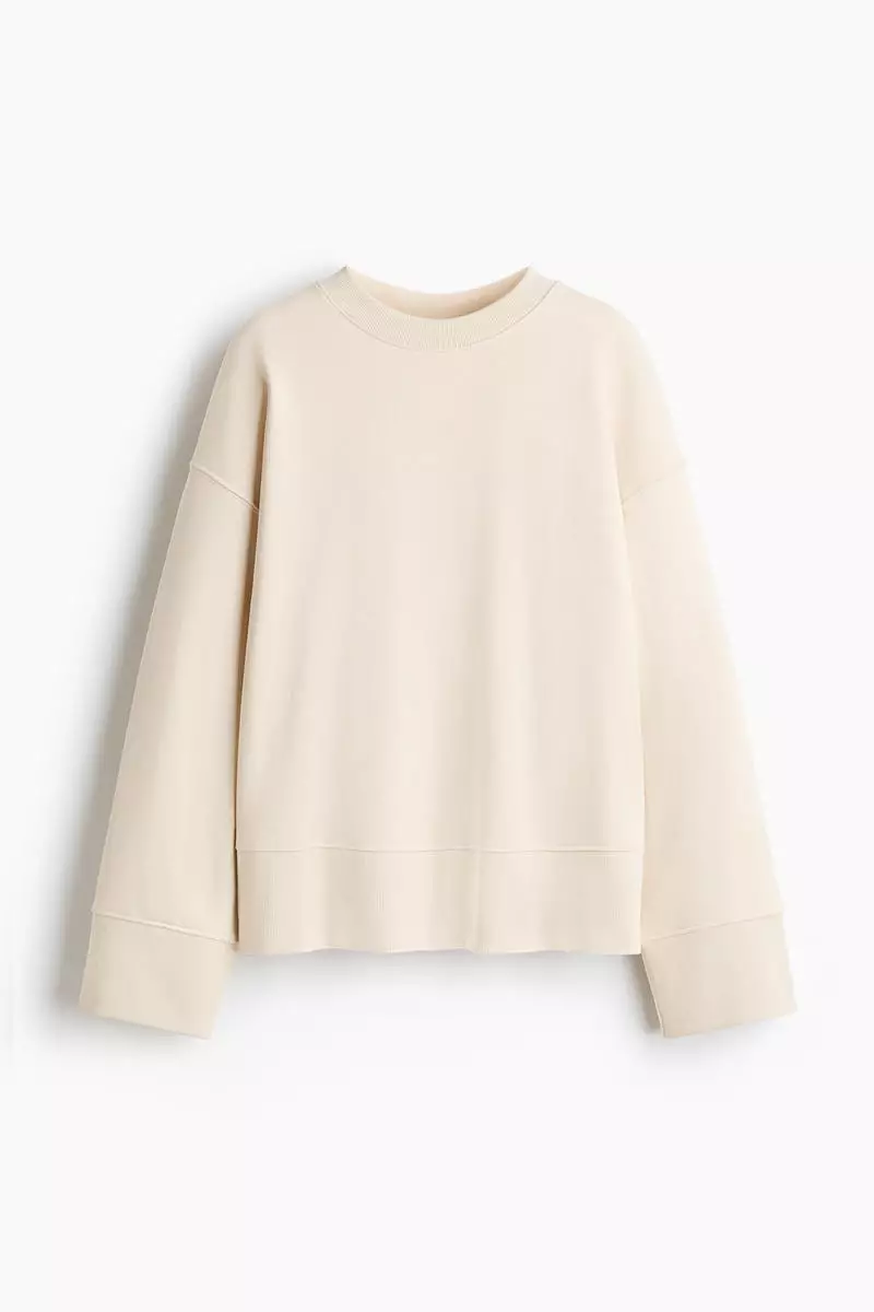 Oversized cotton sweatshirt