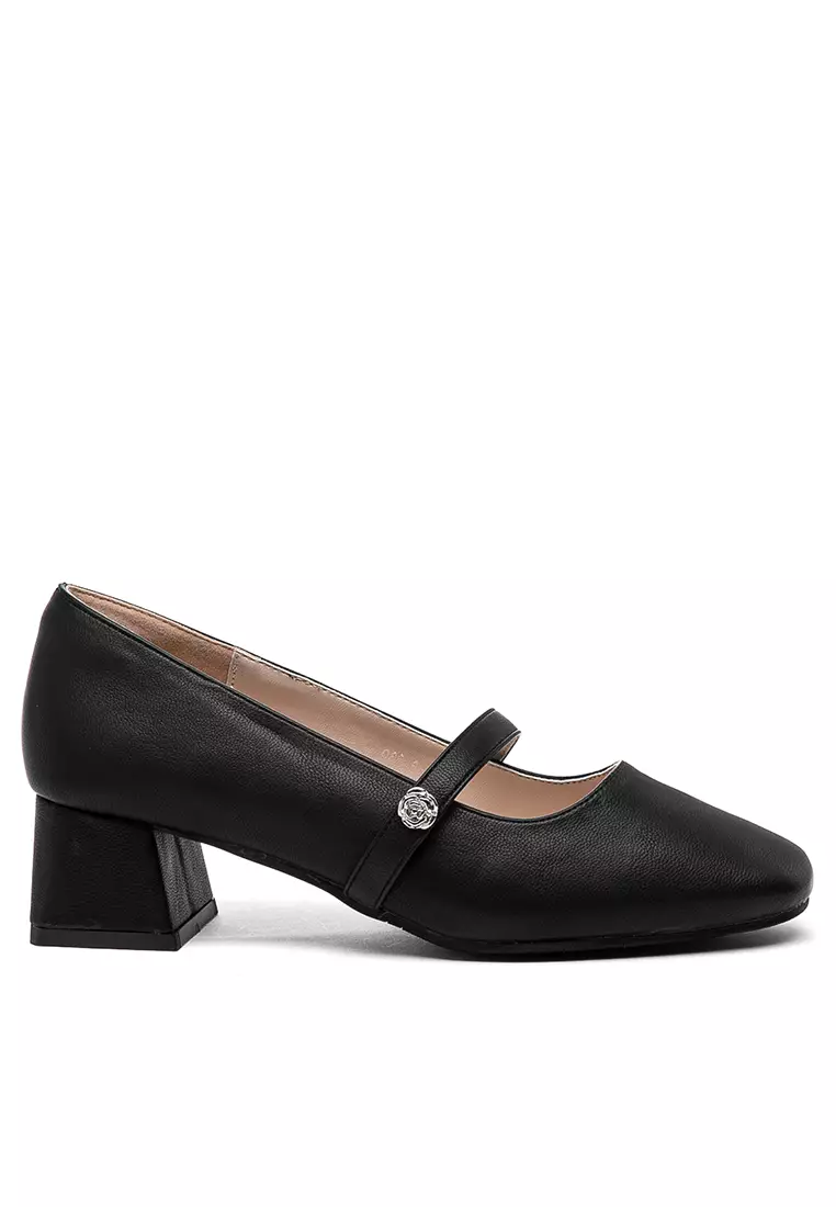 Discount on Twenty Eight Shoes  shoes - SKU: 4.5cm Microfiber Leather Mary Jane Shoes Th832-6