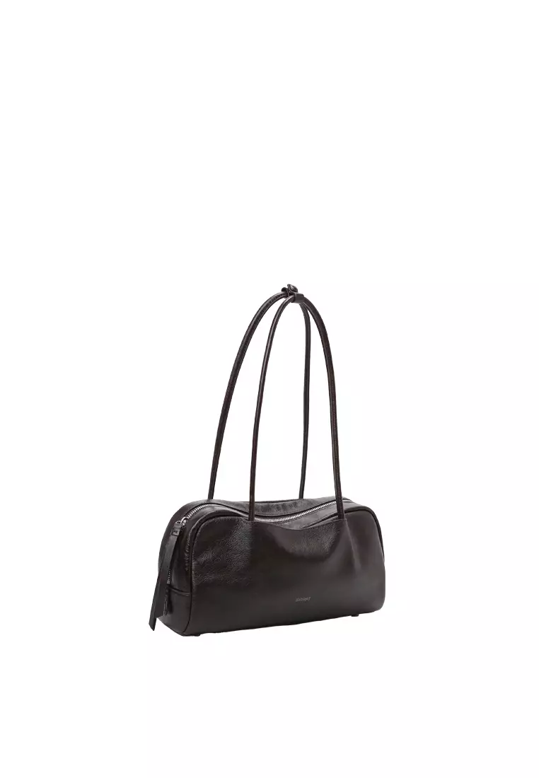 TONA Pocket East West Boston Bag - Distressed Cacao