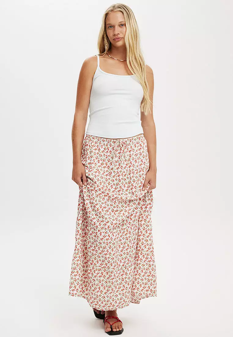 Haven Multi Tiered Maxi Skirt